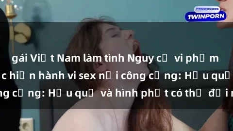 gái Việt Nam làm tình Nguy cơ vi phạm pháp luật khi thực hiện hành vi sex nơi công cộng: Hậu quả và hình phạt có thể đối mặt