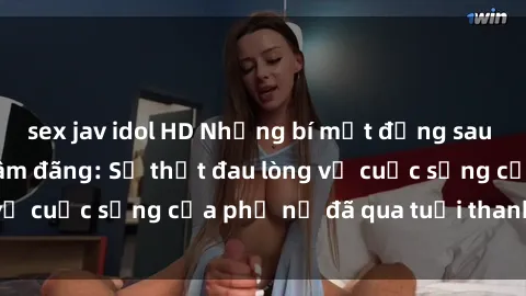 sex jav idol HD Những bí mật đằng sau vẻ ngoài gái già dâm đãng: Sự thật đau lòng về cuộc sống của phụ nữ đã qua tuổi thanh xuân