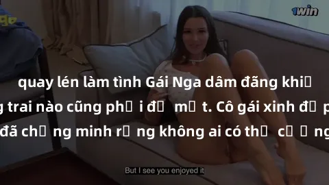 quay lén làm tình Gái Nga dâm đãng khiến tim bất cứ chàng trai nào cũng phải đỏ mặt. Cô gái xinh đẹp này đã chứng minh rằng không ai có thể cưỡng lại khi cô làm tình đắm say.